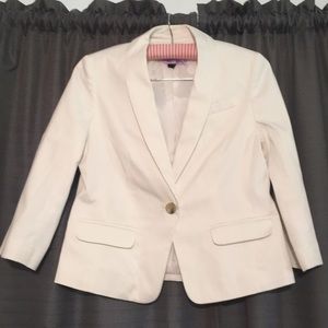 Women’s white blazer